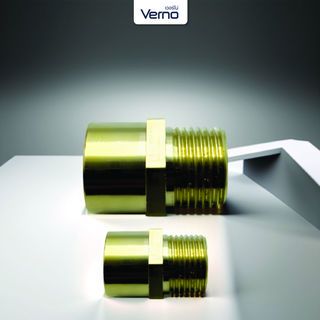 Verno อะแด็บเตอร์ทองเหลือง เกลียว M/F 1/2 VN-51023