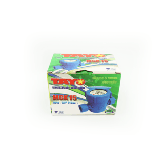 TAYO มิเตอร์น้ำ 1/2นิ้ว ABS รุ่น MGK15 สีฟ้า