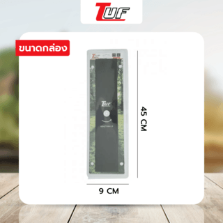 TUF ใบมีดตัดหญ้าทรงสีเหลี่ยม รุ่นYT-1145 ขนาด450x90x1.8มม.(18นิ้ว)สีดำ
