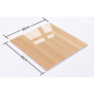 Marbella กระเบื้องเซรามิคปูพื้น 16x16 นิ้ว รุ่น  ไนเจอร์วูท G8038 Gloss Flat (12P)