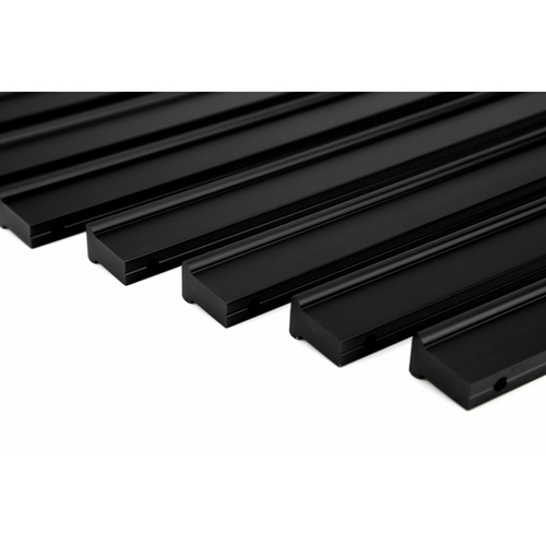 TORSTEN มือจับเฟอร์นิเจอร์อลูมิเนียมอัลลอยด์ 12x500x20 มม. รุ่น OKL004-09-BK สีดำ