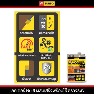 จระเข้ แลคเกอร์-จระเข้ #6 1 กล.