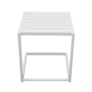 SUMMER SETโต๊ะ outdoor อลูมิเนียม Rang ขนาด 45x45x50 ซม. สีขาว