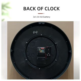 COZY นาฬิกาแขวนผนัง  รุ่น JULIUS  ขนาด 40.5x40.5x7 ซม.  สีน้ำเงิน