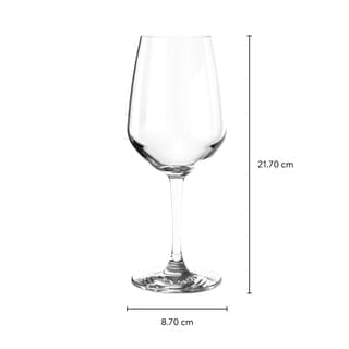 AILO แก้วไวน์ WINSTON  RED WINE, 455 มล. 2ใบ/แพ็ค