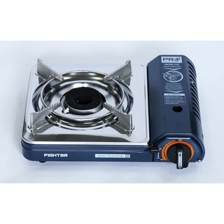 FIGTHER เตาพกพา NAVY สีน้ำเงิน