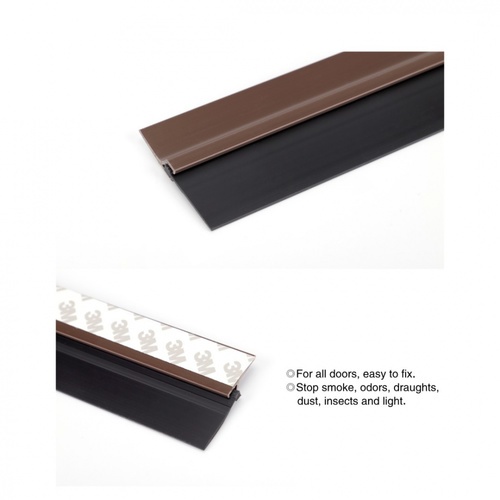 TORSTEN เส้นกันแมลงพีวีซี แถบยาง รุ่น  KZT052-BN 100ซม. สีน้ำตาล