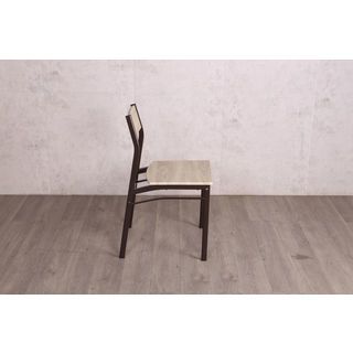Delicato ชุดโต๊ะอาหาร 2 ที่นั่ง รุ่น B01062A โต๊ะ : 75X75 ซม. เก้าอี้ : 42X42X81 ซม. สีน้ำตาลอ่อน