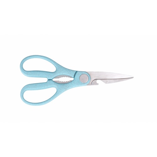 ADAMAS กรรไกรทำครัว 20 ซม. CHAP-CHAP02 ด้ามฟ้า