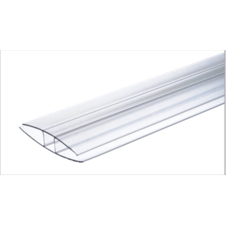 WELLINGTON อุปกรณ์โพลีคาร์บอเนต  H 6มม.ยาว 6เมตร สีใส