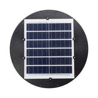EILON โคมไฟสนาม UFO โซลาร์เซลล์ พร้อมรีโมท 400W แสงเดย์ไลท์ สีดำ (เฉพาะตัวโคม)