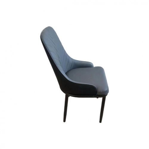 (1/2)PULITO เก้าอี้รับประทานอาหาร รุ่น FERGUS ขนาด 46x44x93 ซม. สีเทาเข้ม