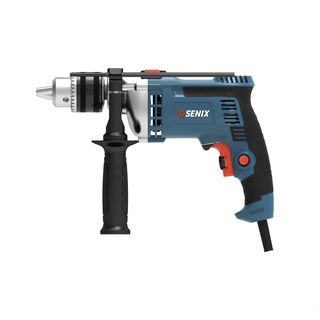 SENIX สว่านกระแทกไฟฟ้า 13 มม. 750W (พร้อมอุปกรณ์ 45ชิ้น) รุ่น PDHE7.5-M-EU  สีน้ำเงิน - ดำ