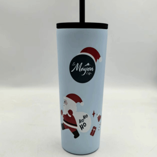 LAMAYON Christmas premium glass 710 มล. รุ่น ZBST03 สีฟ้า