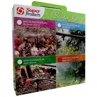 Super Products ชุดหัวสเปรย์เริ่มต้น Sprayer Starter Kit 50-70ลิตร/ชม.