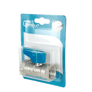 GROSNA  มินิบอลวาล์วทองเหลือง มม. 1/2