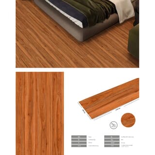 กระเบื้องยาง SPC Click lock 180x1220x4mm รุ่น ทรอปิคอล วู๊ด (2.64ตรม./12แผ่น) TAPIO