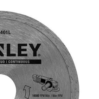 STANLEY ใบเพชร 4 นิ้ว Continuous ตัดคอนกรีต รุ่น STA47401L