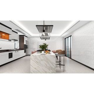 Marbella กระเบื้องเซรามิคปูผนัง 10x16 นิ้ว รุ่น ออร่า ไวท์ SRE2511 Gloss (15P)