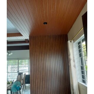 GREAT WOOD ไม้ฝ้าระแนงภายใน WPC P10-120 10x120x2900 มม. WALNUT