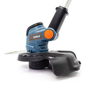 SENIX เครื่องเล็มหญ้าแบตเตอรี่ 20V ปรับระดับ รุ่นGTX2-M-EU สีน้ำเงิน (พร้อมแบตเตอรี่2.5Ah 1ก้อน)