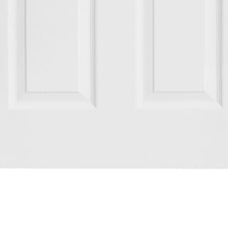 HOLZTUR ประตู HDF บานทึบ 6ฟัก  HDF-006  90x200ซม. สีขาวลายไม้