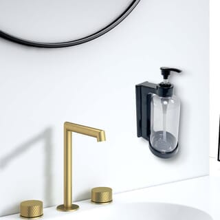 Primo ที่กดสบู่เหลวหัวปั๊ม ความจุ 300 มล. รุ่น SD09 ขนาด 9.8x7x19.5ซม.  สีดำ