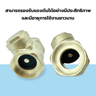 VAVO เช็ควาล์วสวิงทองเหลือง 2