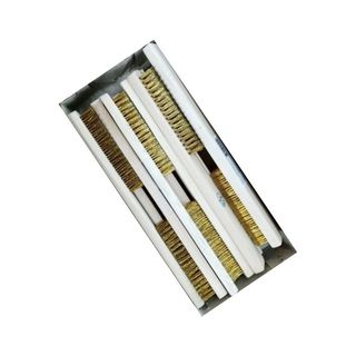 แปรงลวดทองเหลือง จีน 5 แถว