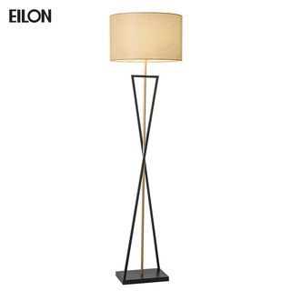 EILON โคมไฟตั้งพื้นโมเดิร์น รุ่น fluffy S3030F สีทอง-ดำ