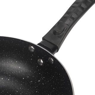 Koch Kitchen กระทะเทฟล่อนทรงลึกเคลือบหินอ่อน 28 ซม. พร้อมฝาปิดแก้ว รุ่น DFGJ12