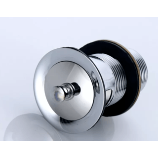 Verno สะดืออ่างล้างหน้าแบบไอโฟร์ มีรูน้ำล้น รุ่น B-12-6