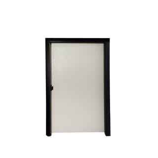 CLOSE บานถังแก๊ส UPVC LABARIS  ขนาด  49.5x75 ซม. สีเบจ