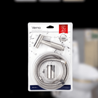 Verno ชุดสายฉีดชำระสเตนเลส304 รุ่น 6BLX001-1 สีสแตนเลส