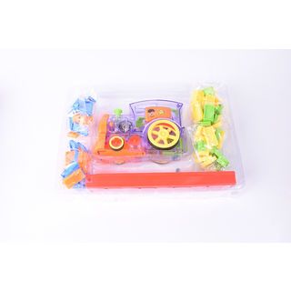 TOYS ชุดของเล่นรถไฟโดมิโน่อัตโนมัติ#7012S ขนาด (32.5x8x23 ซม.)