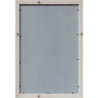 Nice กระจกมีกรอบทรงเหลี่ยม (PS) รุ่น โทยาม่า ขนาด 40x60 ซม. สีน้ำตาล 