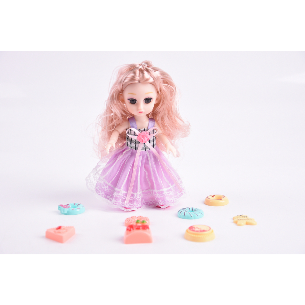 TOYS ของเล่นตุ๊กตาผู้หญิง 6นิ้วพร้อมชุดแต่ง #ZR-312A ขนาด (15x5.5x17 ซม.) 