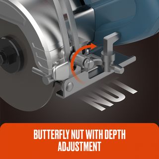 SENIX เครื่องตัดหินอ่อนไฟฟ้า 4 นิ้ว 1,500W รุ่น TSE15-M-EU สีน้ำเงิน - ดำ