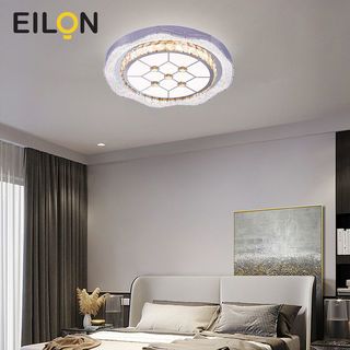 EILON ไฟเพดานคริสตัลทรงกลม 80W รุ่น ESJD-D500-Y10 3แสง