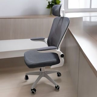 SMITH เก้าอี้สำนักงาน Hope ขนาด 62x62x117-129cm สีเทา