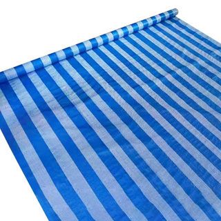 POLLO ผ้าพลาสติกสาน รุ่น LY06 ขนาด 2Y X 60Y. สีฟ้าขาว