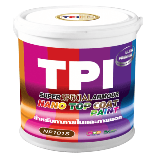 TPI สีนาโนซูเปอร์ อาร์เมอร์ W07 18.5 กก. สีขาวไลท์