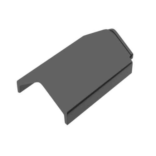 TPI ครอบสันหลังคา ลักซ์เชอร์เรีย สีเทามาเลศ