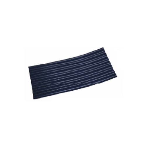 โอฬาร กระเบื้องปลายงอน-ซ้าย 0.4x54x120ซม. (ลูกโลก) ลอนเล็ก สีน้ำเงิน