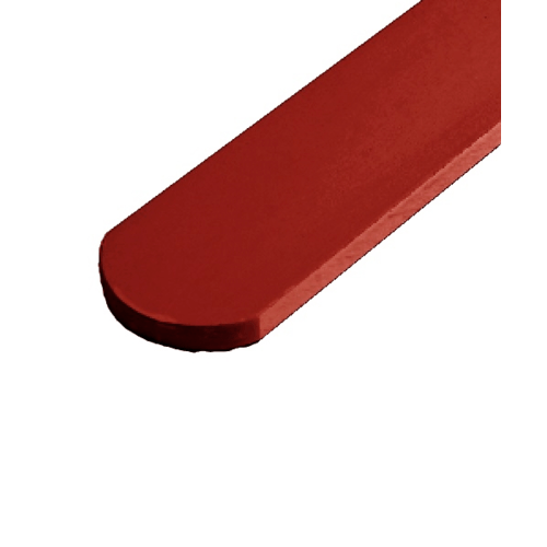 โอฬาร ไม้รั้ว ขนาด 1.2x10x100ซม.สีน้ำตาลมะค่า หัวโค้งมน แบบเรียบ