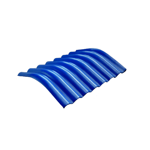 โอฬาร ครอบมุมลอนเล็ก 20 องศา 54*50 ซม.(ลูกโลก) สีฟ้าเลิศนภา ลอนเล็ก