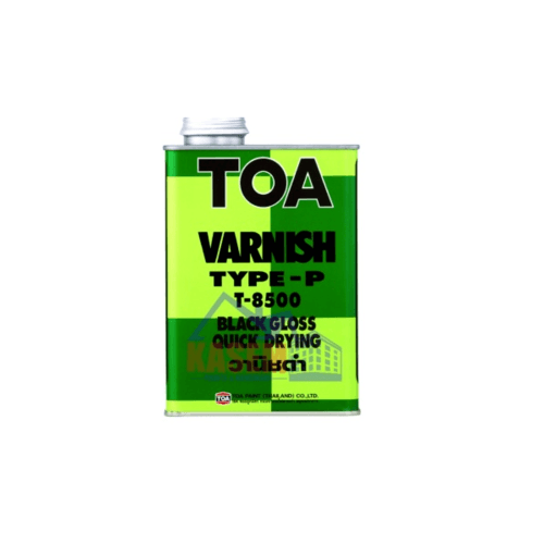 ប្រេង Varnish ខ្មៅ TOA T-8500 ធុង