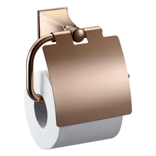 KOHLER ที่ใส่กระดาษชำระคู่แบบมีฝาปิด รุ่นเมมมัวร์ สเตทลี่ สี โรสโกล K-37352X-RGD เมมมัวร์ สเตทลี่