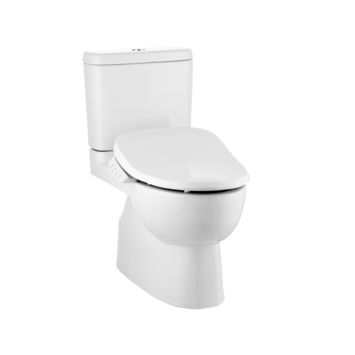 KOHLER สุขภัณฑ์แบบสองชิ้น รีช พร้อมฝารองนั่งใช้ไฟฟ้า รุ่น C3-050 (K-30312X-0)