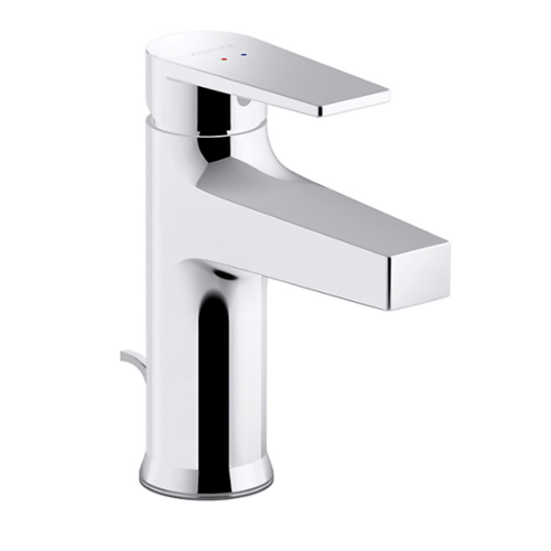 Kohler ก๊อกผสมอ่างล้างหน้ารูเดี่ยวแบบก้านโยก รุ่น ทอธ K-74013X-4-CP